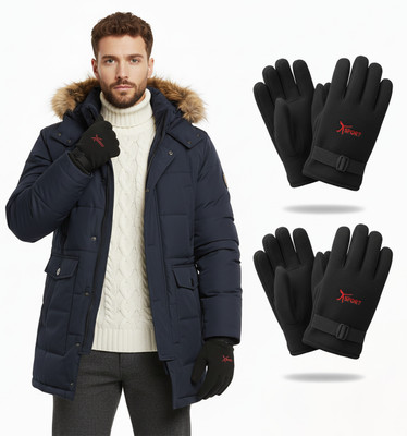 AKIDO Solid Winter Men Gloves