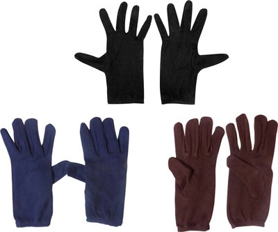 Aadikart Solid Protective Men & Women Gloves