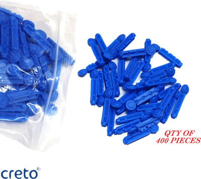 CRETO Glucometer Lancets, 400 Pcs 30 Gauge Round Glucometer Lancets(400)