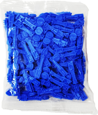 Lisamed Sterile Round Blood Lancets,Support for all Glucometer Lancing Devices,(100 Pcs) Glucometer Lancets(100)