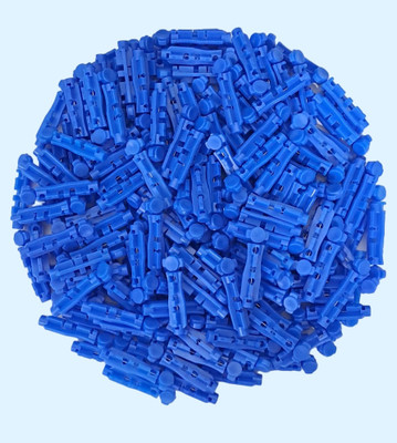 3S 200 Pieces Round Blood Lancet For Round Lancing Devices Glucometer Lancets(200)