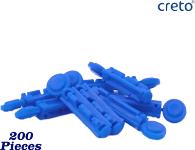 CRETO (200 {Piece) 30G Round Blood Lancet For Round Lancing Devices Glucometer Lancets(200)