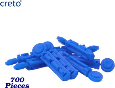 CRETO (700Pcs) 30-Gauge Round Blood Lancet Glucometer Lancets(700)