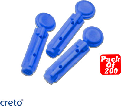 CRETO (Glucometer Lancets) 200 Pcs 30 Gauge Round- Glucometer Lancets(200)