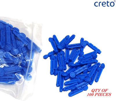 CRETO 100 Pcs 30G Round Blood Lancet For Round Lancing Devices- Glucometer Lancets(100)