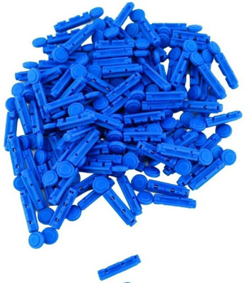 GOXNOR 50 Pcs 30G Round Blood Lancet For Round Lancing Devices Glucometer Lancets(50)