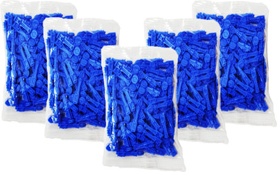 Lisamed Sterile Round Blood Lancets,Support for all Glucometer Lancing Devices,(500 Pcs) Glucometer Lancets(500)