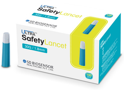 ULTRA Sterile Disposable Single - Use Safety Lancet Glucometer Lancets(100)