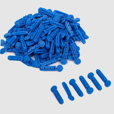 GOXNOR 50 Pcs 30G Round Blood Lancet For Round Lancing Device Glucometer Lancets(50)