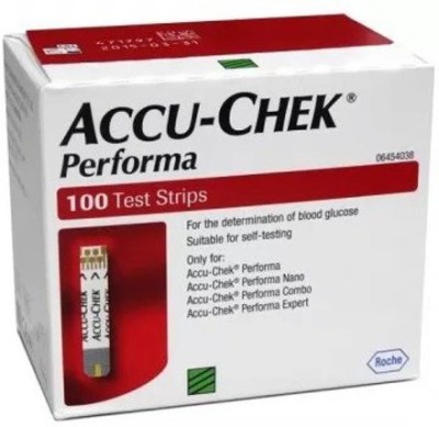 AccuSure ACCU CHECK PERFORMA 100 Glucometer Strips