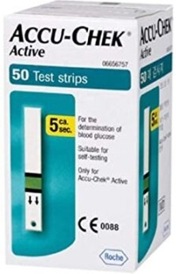 AccuSure Accu Chek Active 50 50 Glucometer Strips