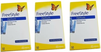 BB Healthy Abbott Freestyle Optium (50*3) 150 Glucometer Strips