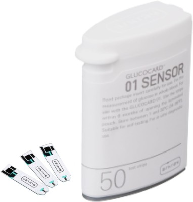 Arkray GlucoCard 01 Sensor for mini bottlepack 50 Glucometer Strips