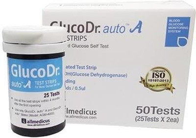 GLUCODR AUTO A AGM-4000 50 Glucometer Strips