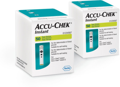 ACCU-CHEK Instant 100 100 Glucometer Strips