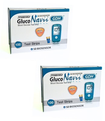 STANDARD Gluconavii GDH Blood Glucose Test Strips 200 Glucometer Strips