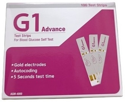Alere G1 Advance (AGM-4000) 100 Glucometer Strips