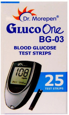 Dr. Morepen Bg 03 25 strips 25 Glucometer Strips