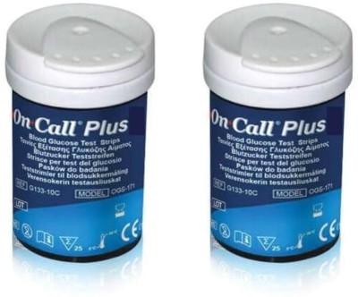 On Call Plus 100 Glucometer Strips