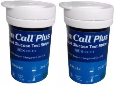 On Call Plus (G133-119) with code (007) 100 Glucometer Strips