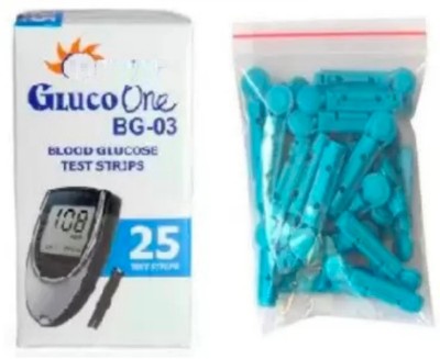 Dr Viksons GLUCO ONE BG-03 25 Glucometer Strips