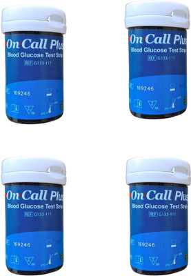 NSC On Call Plus 200 Strips 200 Glucometer Strips - 200 Glucometer Strips