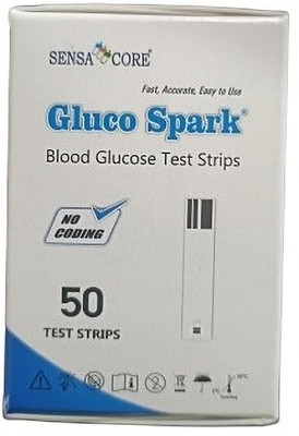 gluco spark GS (Sensacore) 50 Glucometer Strips