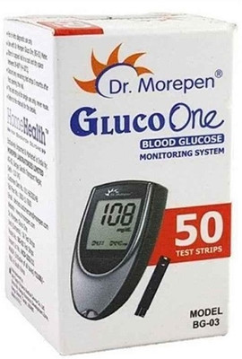 Dr. Morepen BG-03 SmileyBiz 50 Glucometer Strips