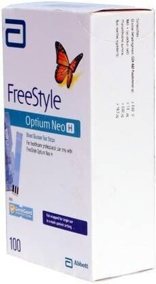 Optium Optium100stripsonly 100 Glucometer Strips