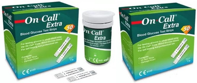 On Call Extra (G135-10H) 100 Glucometer Strips