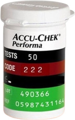 ACCU-CHEK Performa Blood Glucose 50 Glucometer Strips