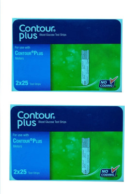 CONTOUR PLUS 100 Strips (Expiry APRIL 2023 & ONWARDS ) 100 Glucometer Strips