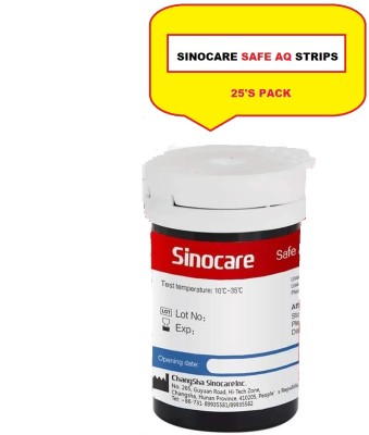 Sinocare SAFE AQ 25 Glucometer Strips