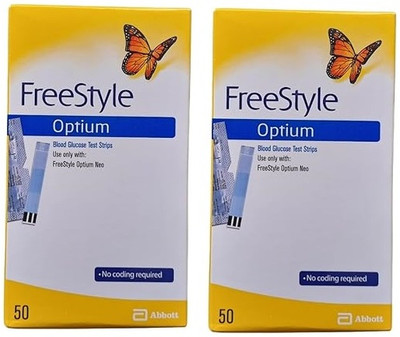 Freestyle Optium 50x2(Neo/Exceed) 100 Glucometer Strips