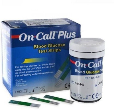 On Call Plus G133-118 25 Glucometer Strips