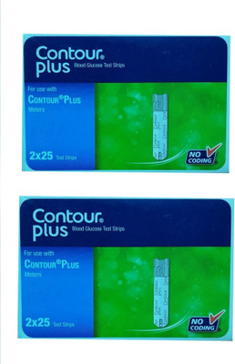 CONTOUR PLUS 100 Strips (Expiry APRIL 2023 & ONWARDS ) 100 Glucometer Strips