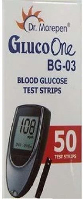 Dr. Morepen BG 03 50 strips 50 Glucometer Strips