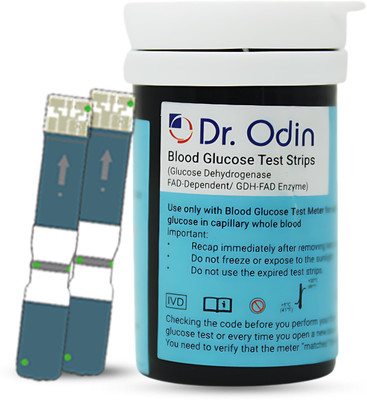 Dr. Odin AC-307 (GDH-FAD) Blood Glucose 50 Glucometer Strips