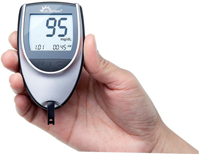 Dr. Morepen BG03 PLUS MOODS Glucometer(Blue, White, PURPEL)