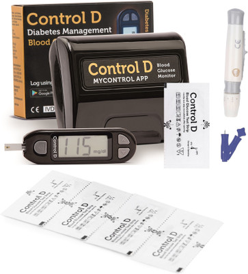 Control D CDMS50 Glucometer(Black)