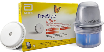 FreeStyle Libre Sensor Flash Glucose Monitoring System Glucometer(White)