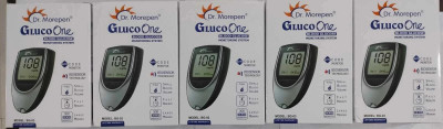 Dr. Morepen GLUCO ONE Glucometer(Black, Grey)