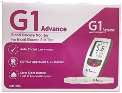 BB Healthy Alere G1 Advance with 50 strips Glucometer(Black)