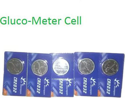 rsc healthcare LITHIUM Cell for All Glucometer Like-Morepen ,AccuSure,Dr.Odin , K -Life Glucometer(Silver)