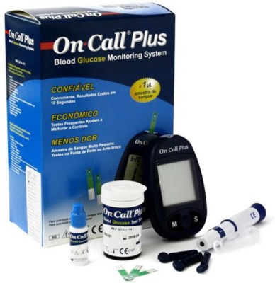 On Call Plus Oncall Plus Glucometer(Blue)