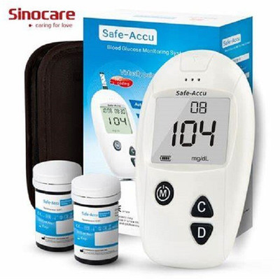 Sinocare Safe Accu Glucometer(White)