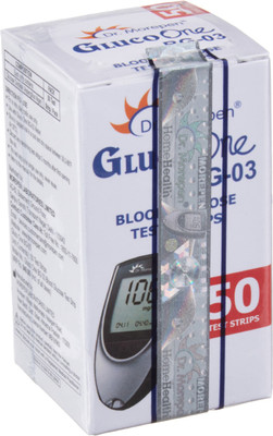 Dr. Morepen 50 strips Glucometer(White)