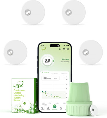 LINX ALX4 Glucometer(Pack of 4)