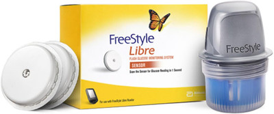 FreeStyle Libre Glucometer Sensor Pack Of 2 Glucometer(White)