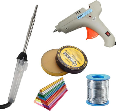 VMTRONIX GLUEGUN150W5GLITTERSTICKSLEDIRON High Temperature Corded Glue Gun(11 mm)